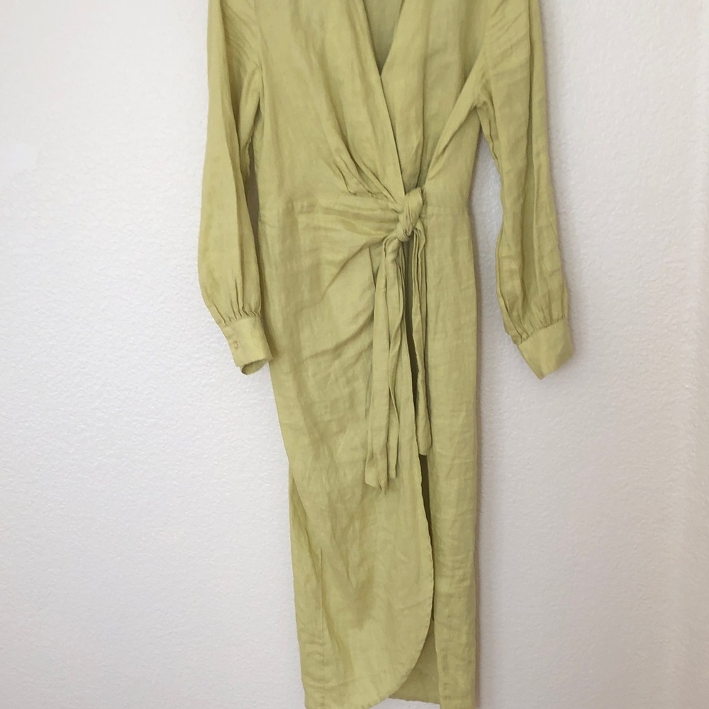 Magaschoni Linen dress.